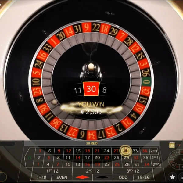 Live Lightning Roulette Dealer at JL86
